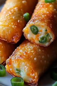 jalapeno popper egg rolls