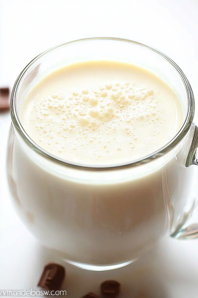 white hot chocolate