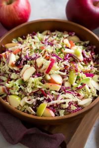 Apple Cranberry Slaw