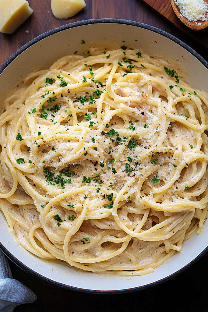 French onion pasta