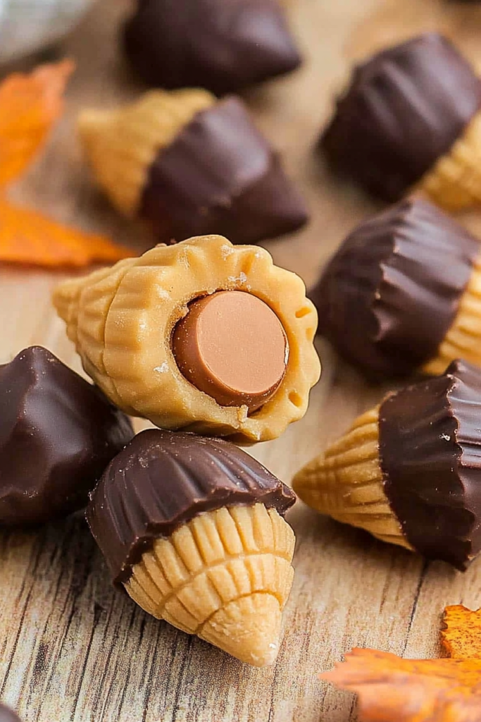 Hershey Kisses acorn