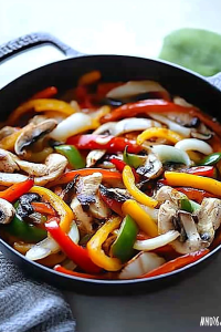 Margarita Chicken Fajitas