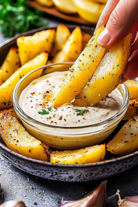 Roasted garlic dip