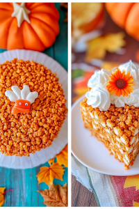 Thanksgiving Rice Krispie Treats