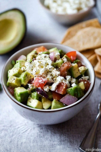 avocado feta dip