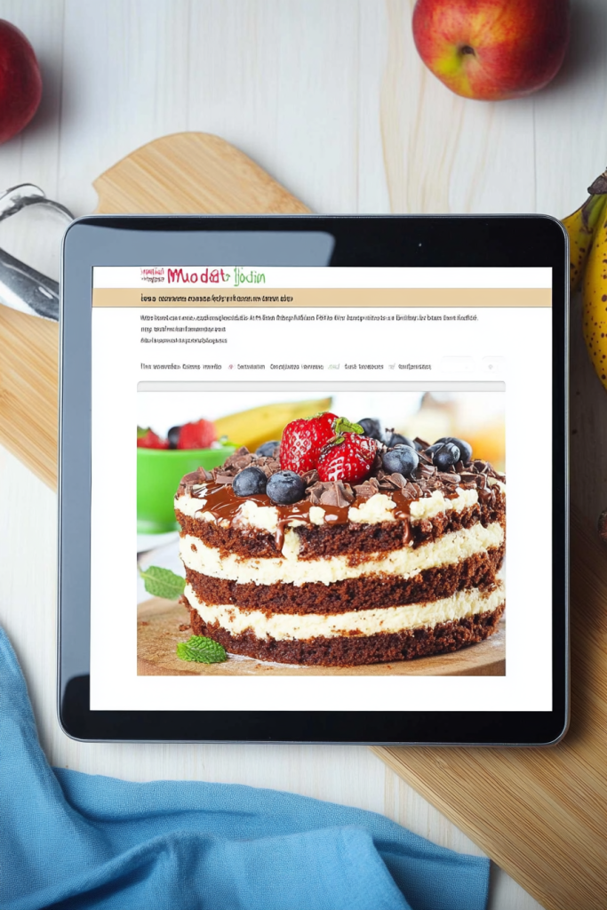 banana chocolate cake