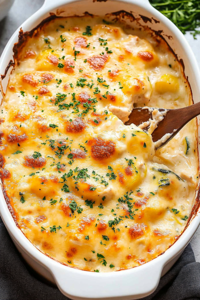 cheesy chicken zucchini