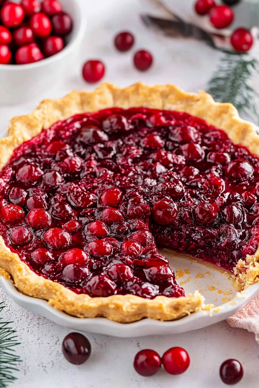 cherry cranberry pie recipe