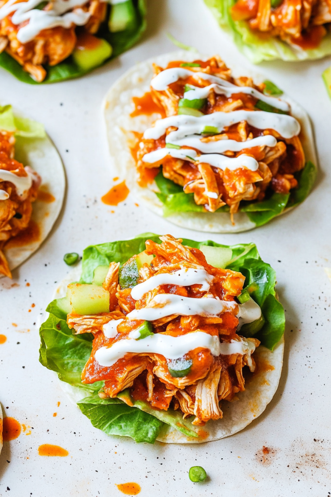 crock pot chicken wraps