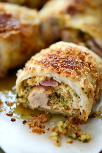 cubano chicken roll ups
