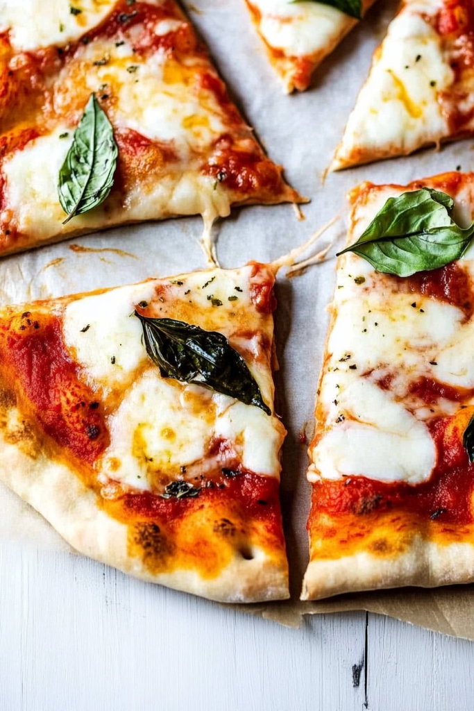 easy margherita pizza