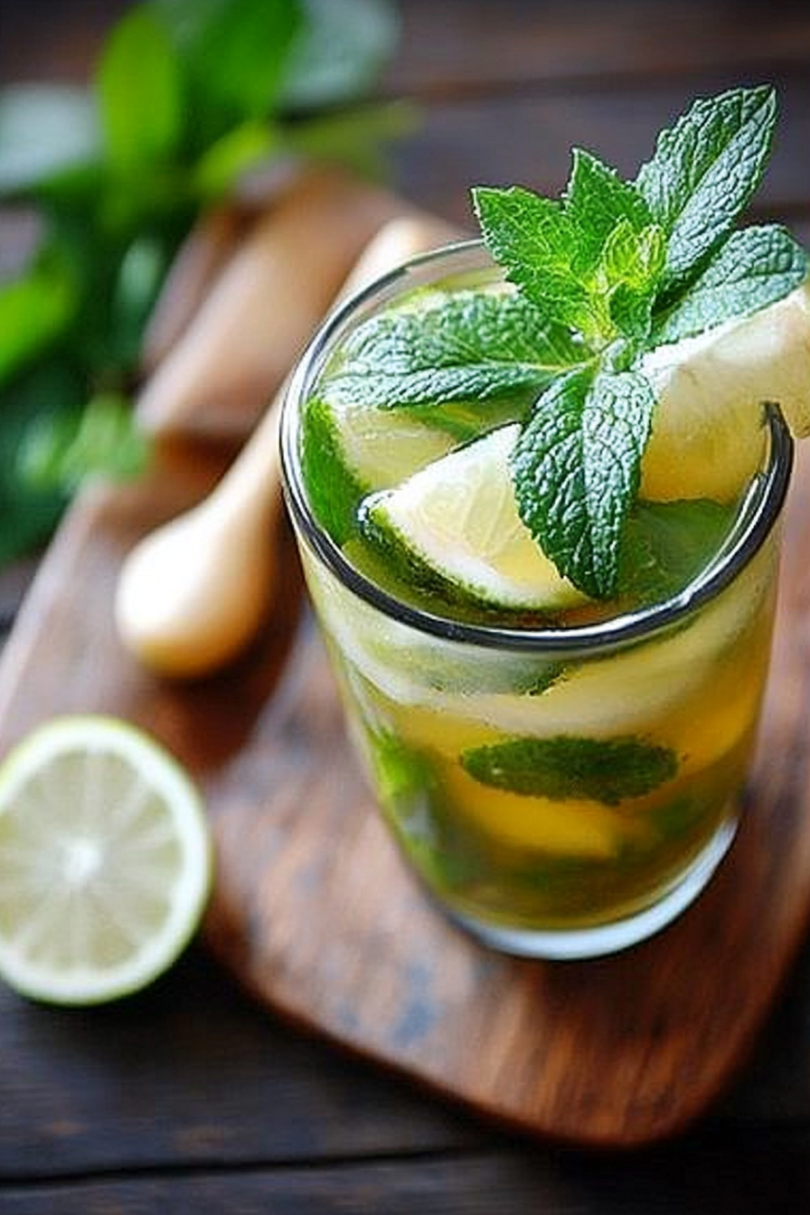 green tea mint recipe