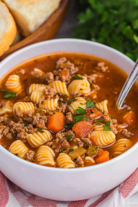 ground beef soup