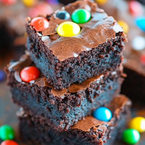 homemade cosmic brownies