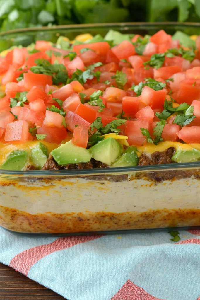 layered fiesta dip