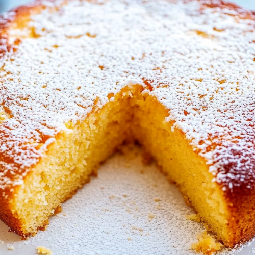 olive oil citrus cake