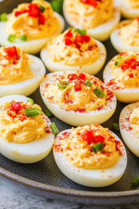 pimento cheese deviled eggs