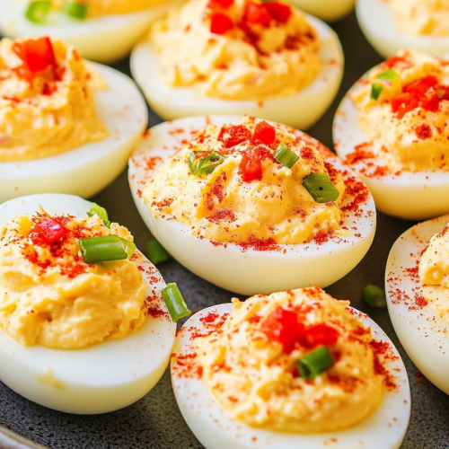 pimento cheese deviled eggs