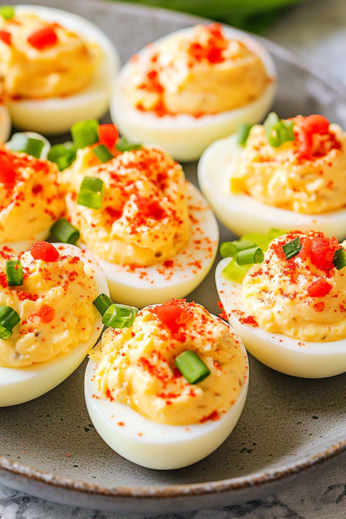pimento cheese deviled eggs