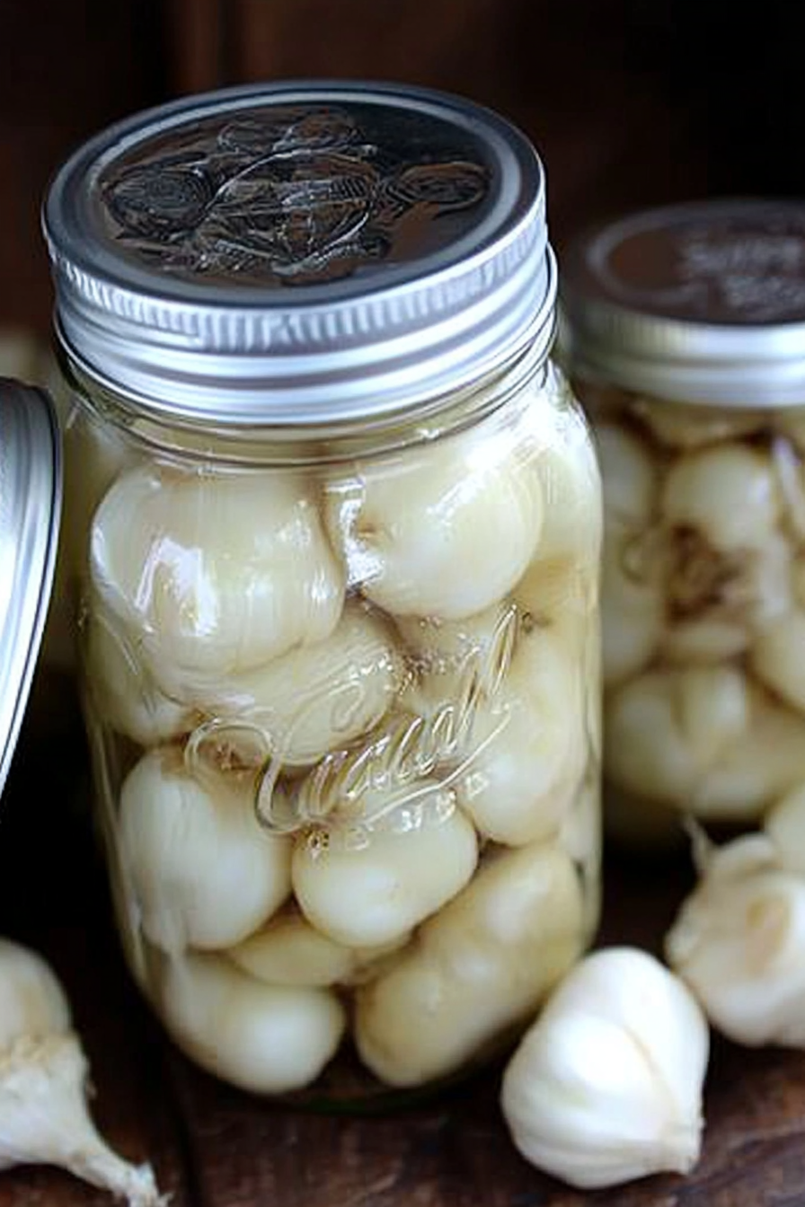 preserving garlic