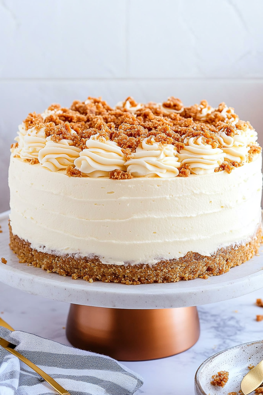 pumpkin cheesecake cake