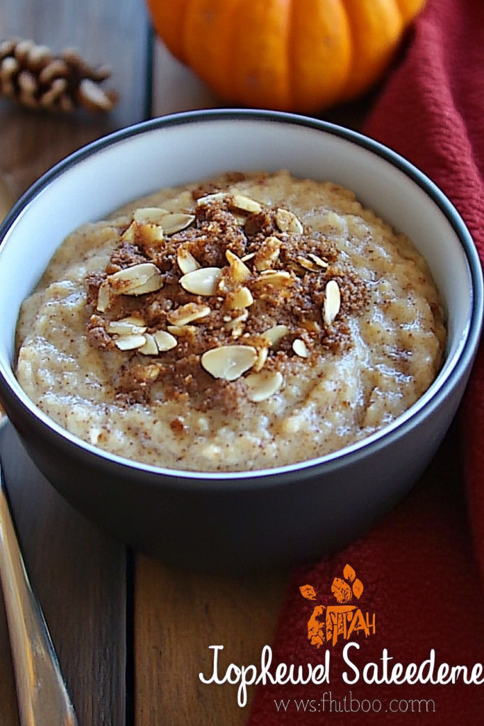 pumpkin spice oatmeal