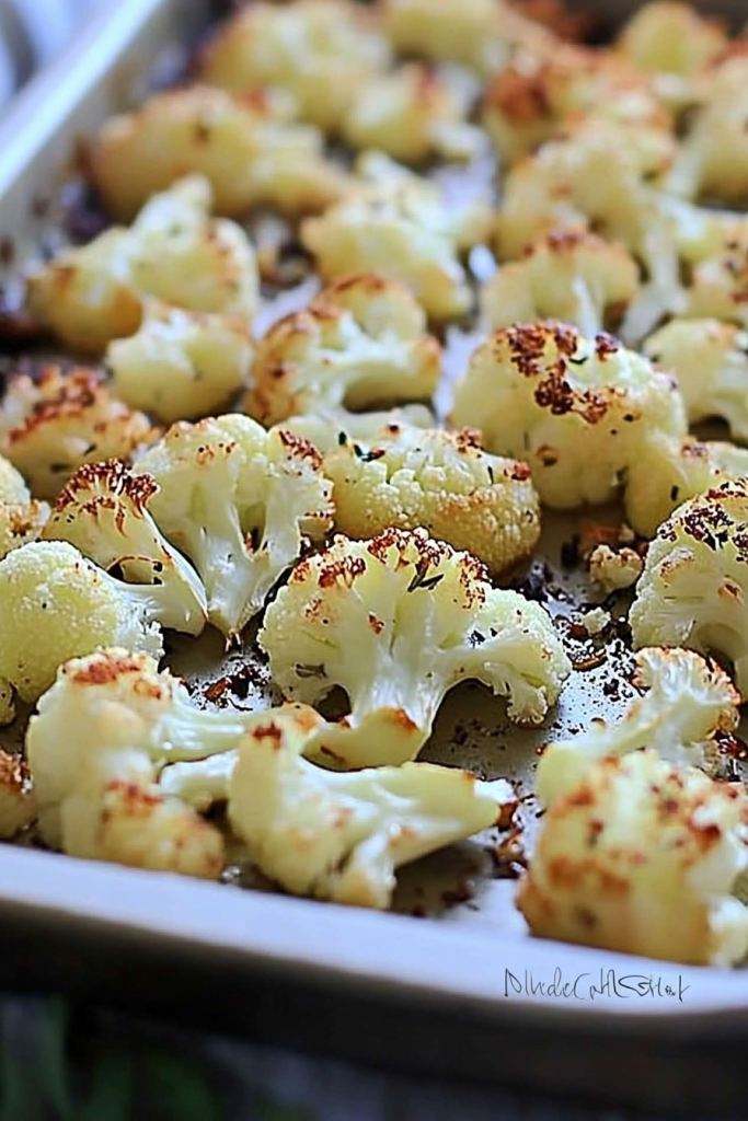 roasted cauliflower recipe
