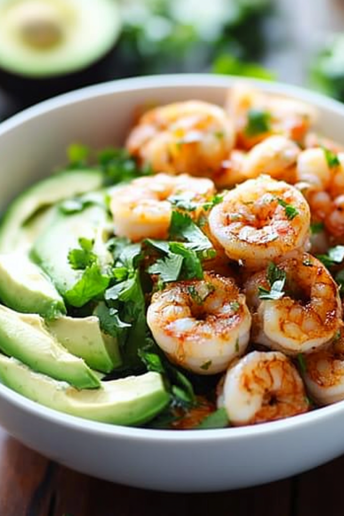 shrimp avocado salad