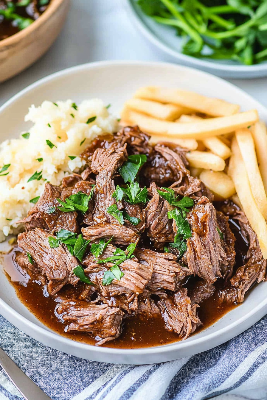 slow cooker balsamic beef