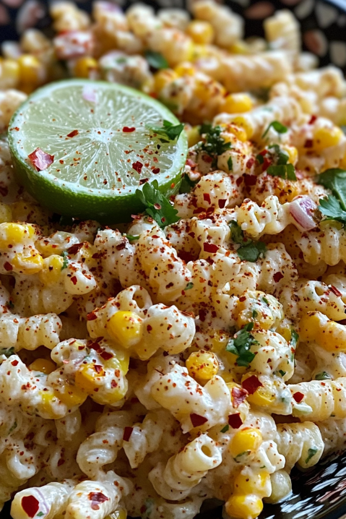 street corn pasta salad