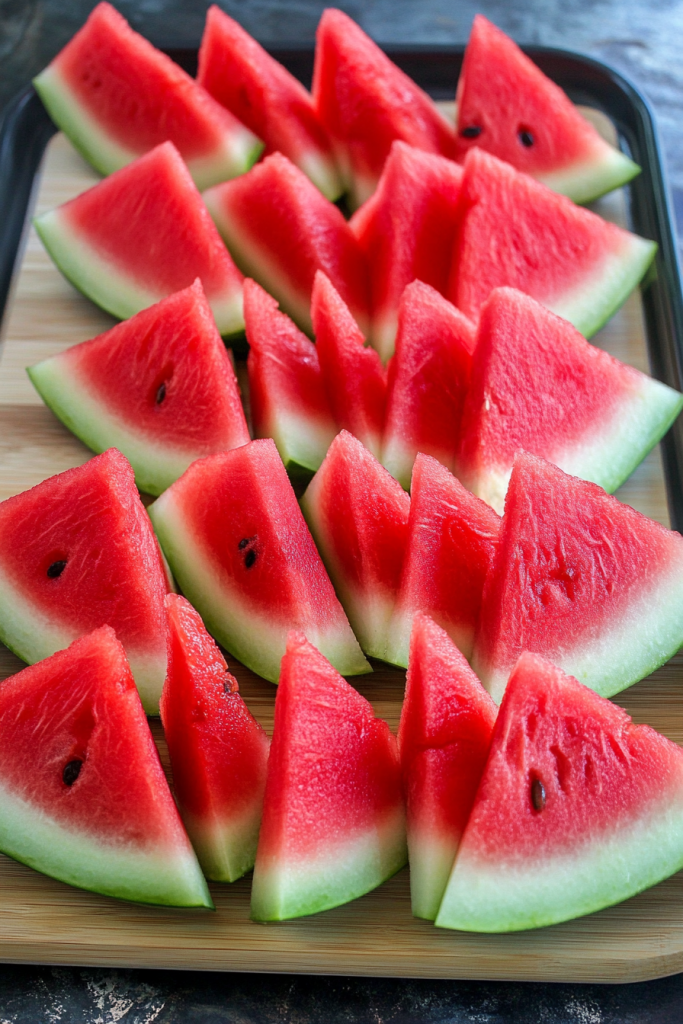watermelon cutting