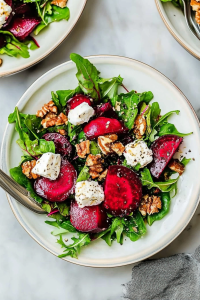 beet goat cheese salad