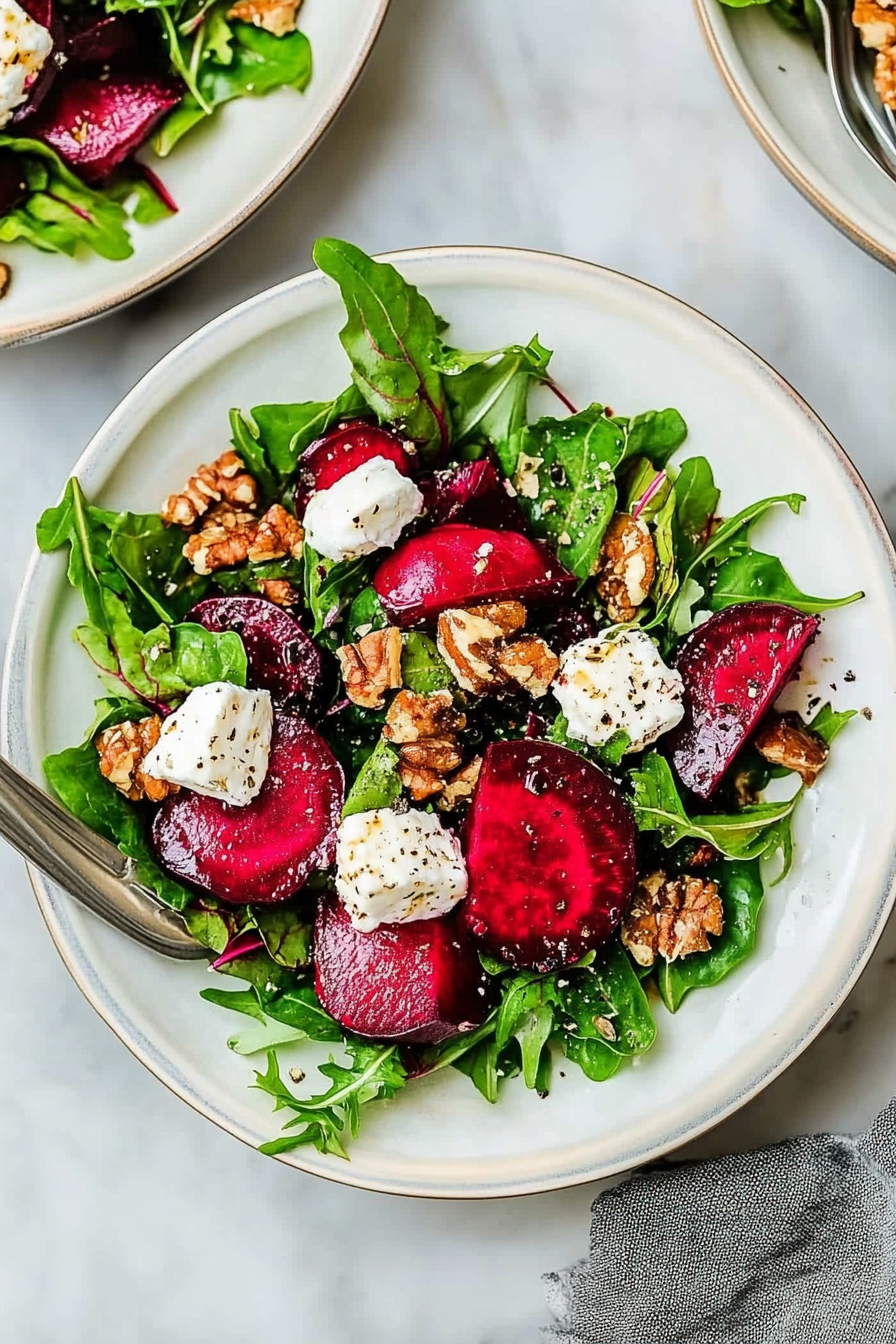 beet goat cheese salad