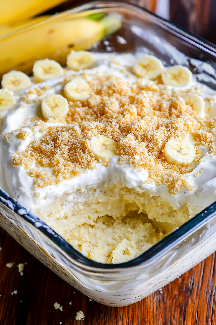creamy banana pudding