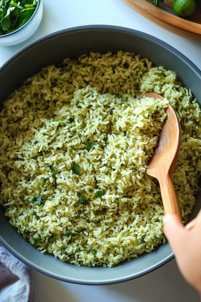 green rice recipe