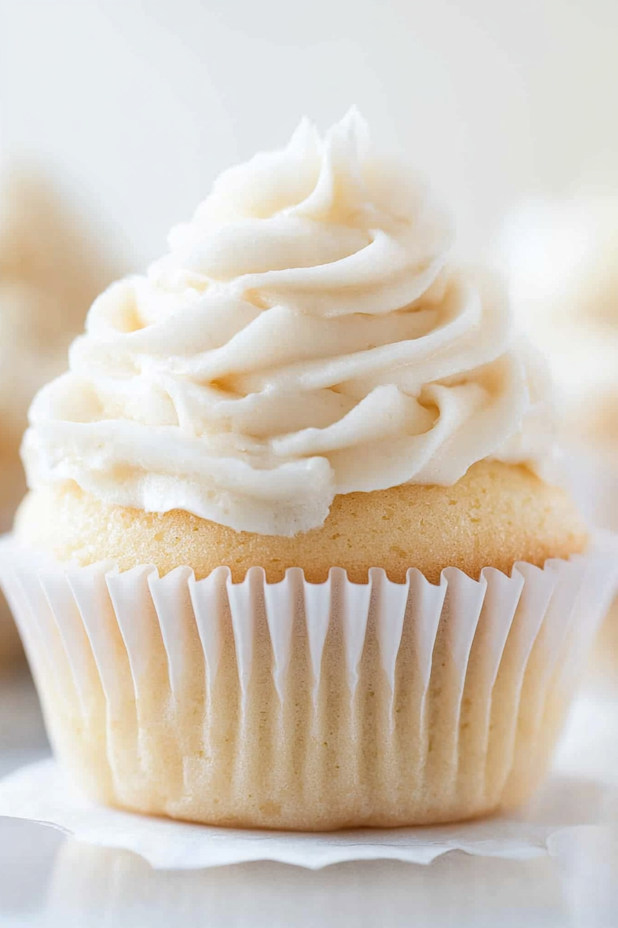 vanilla bean cupcakes