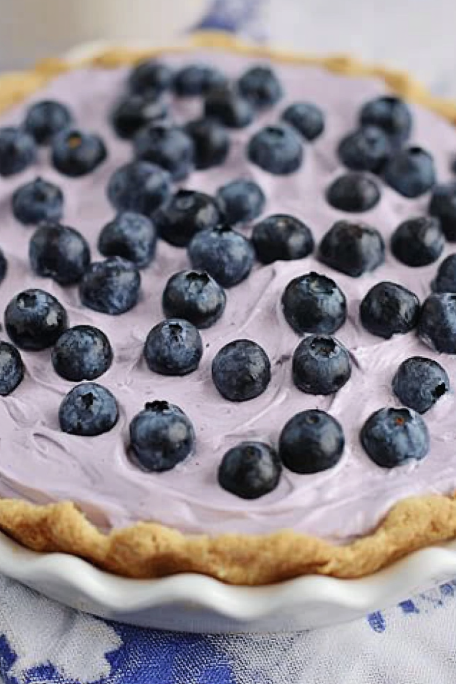Blueberry Cream Pie