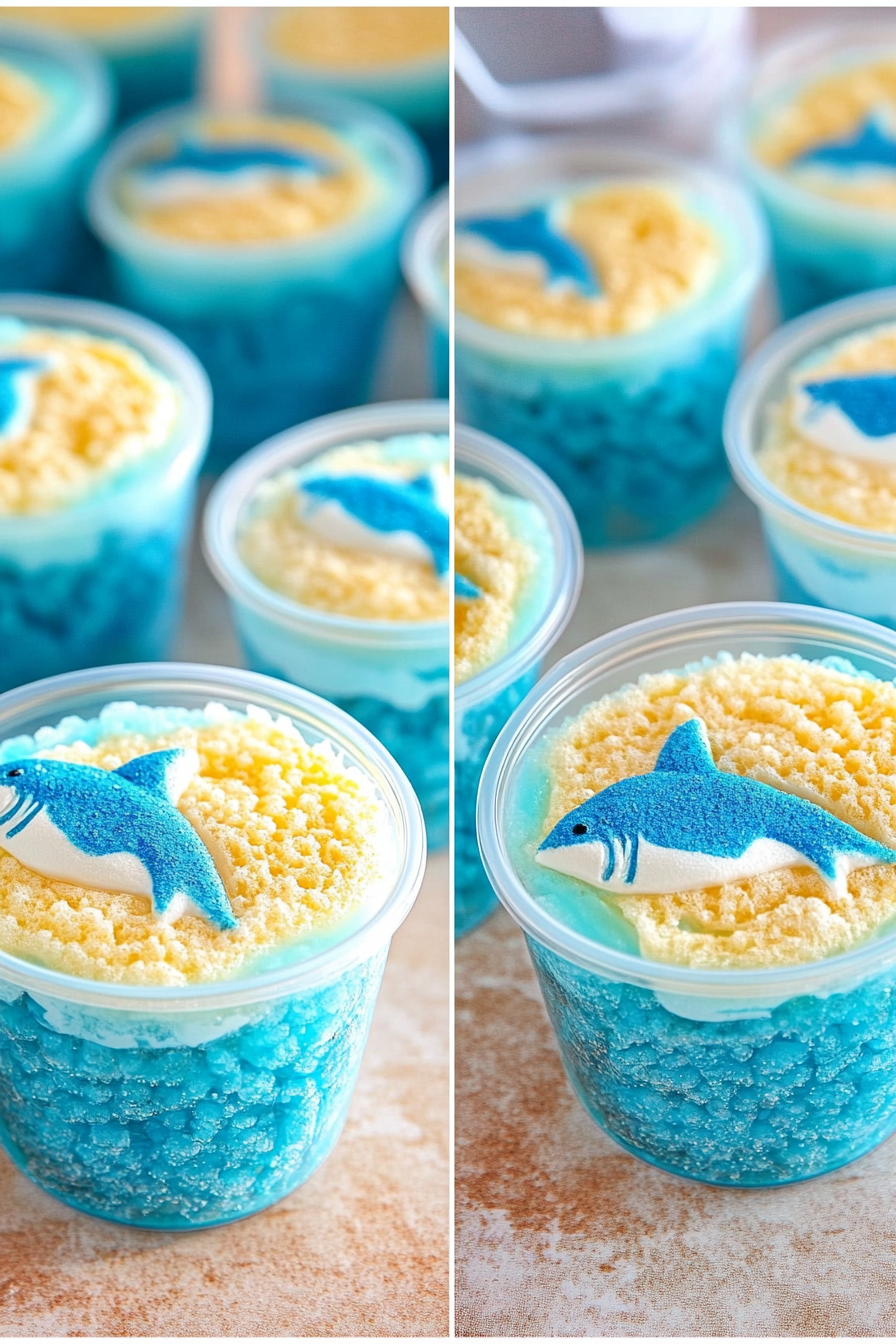 Shark Jello Cups
