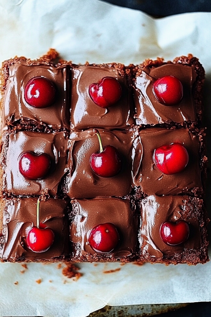 cherry chocolate cake