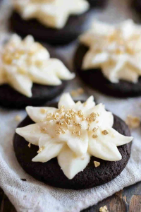 dark chocolate cookies