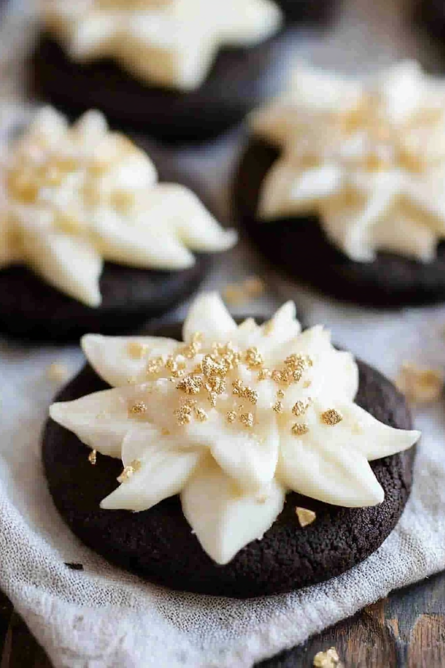 dark chocolate cookies
