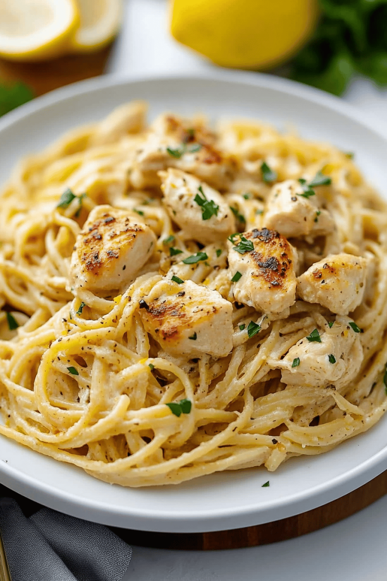 Lemon Garlic Pasta