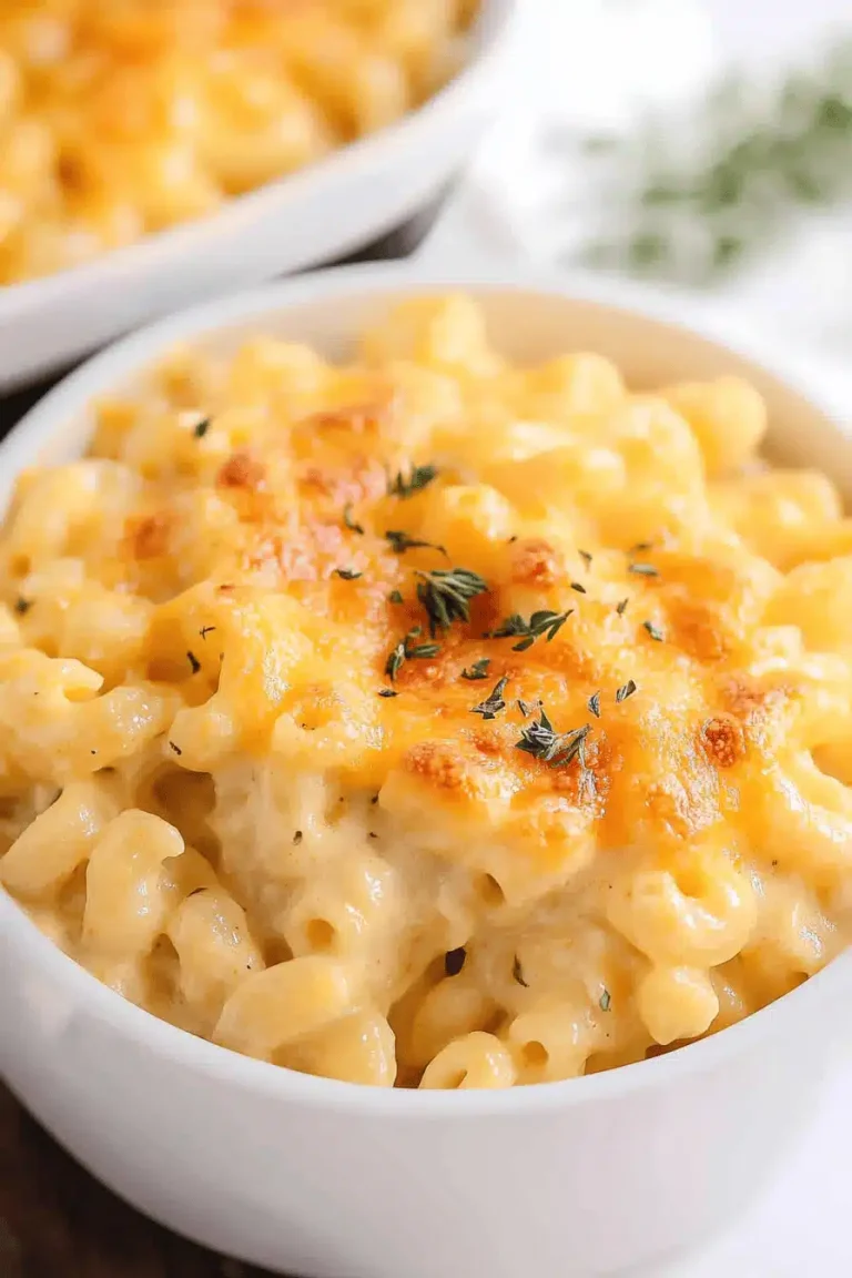 Easy Baked Pasta with Cheese