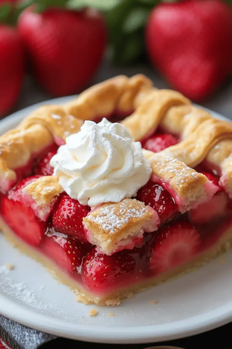Easy Jello Strawberry Pie Perfection