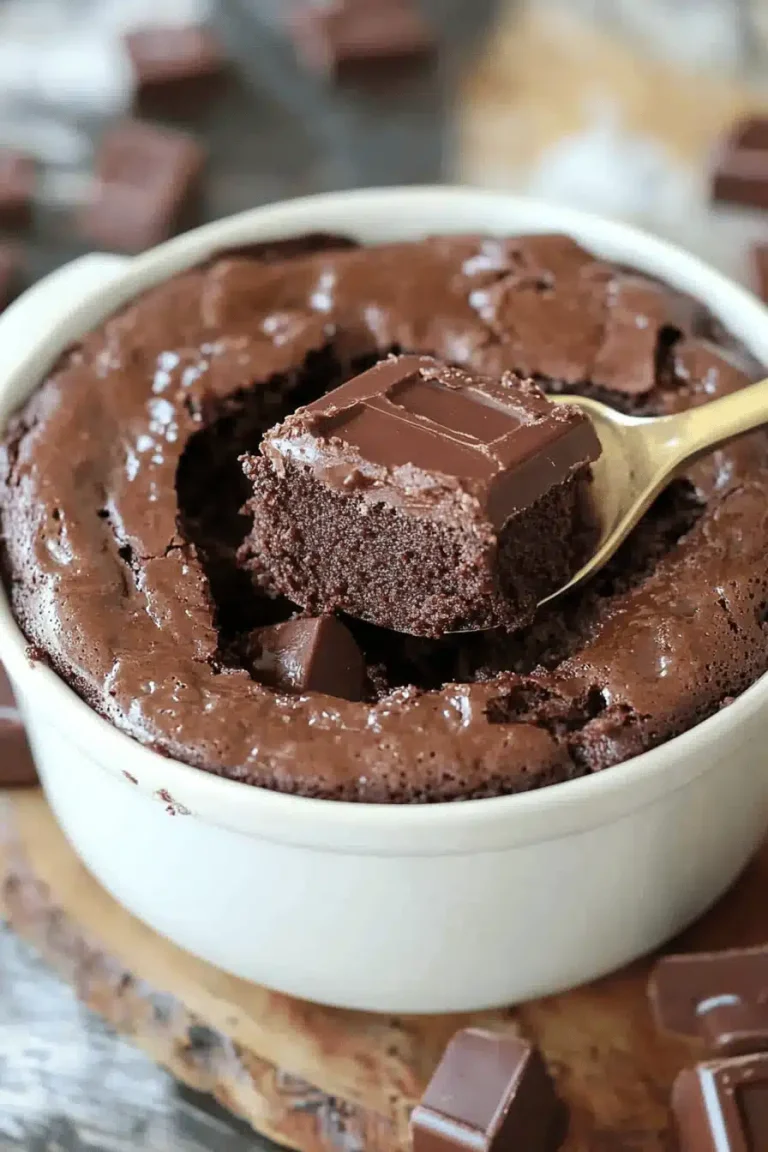 Chocolate mug cake