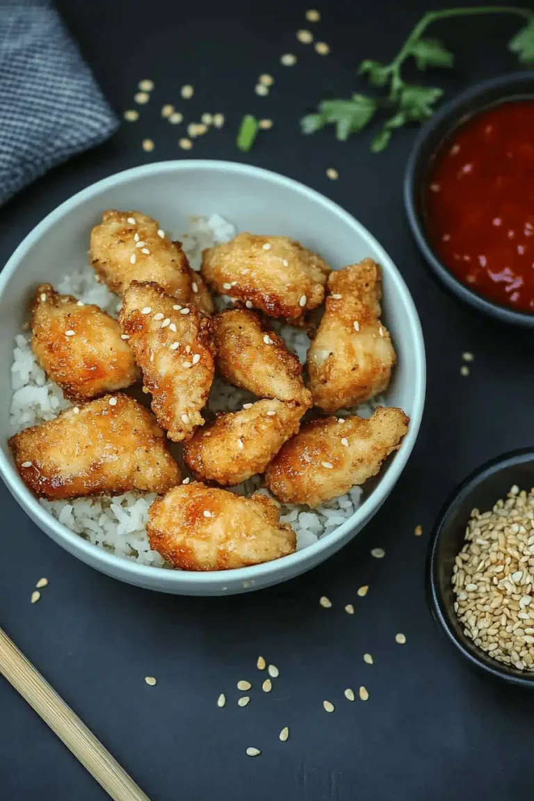Vegan sesame chickpeas