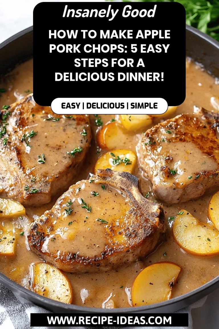 Apple Pork Chops Recipe