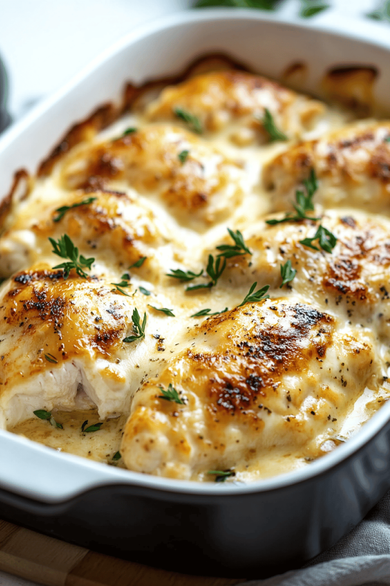baked cream cheese chicken