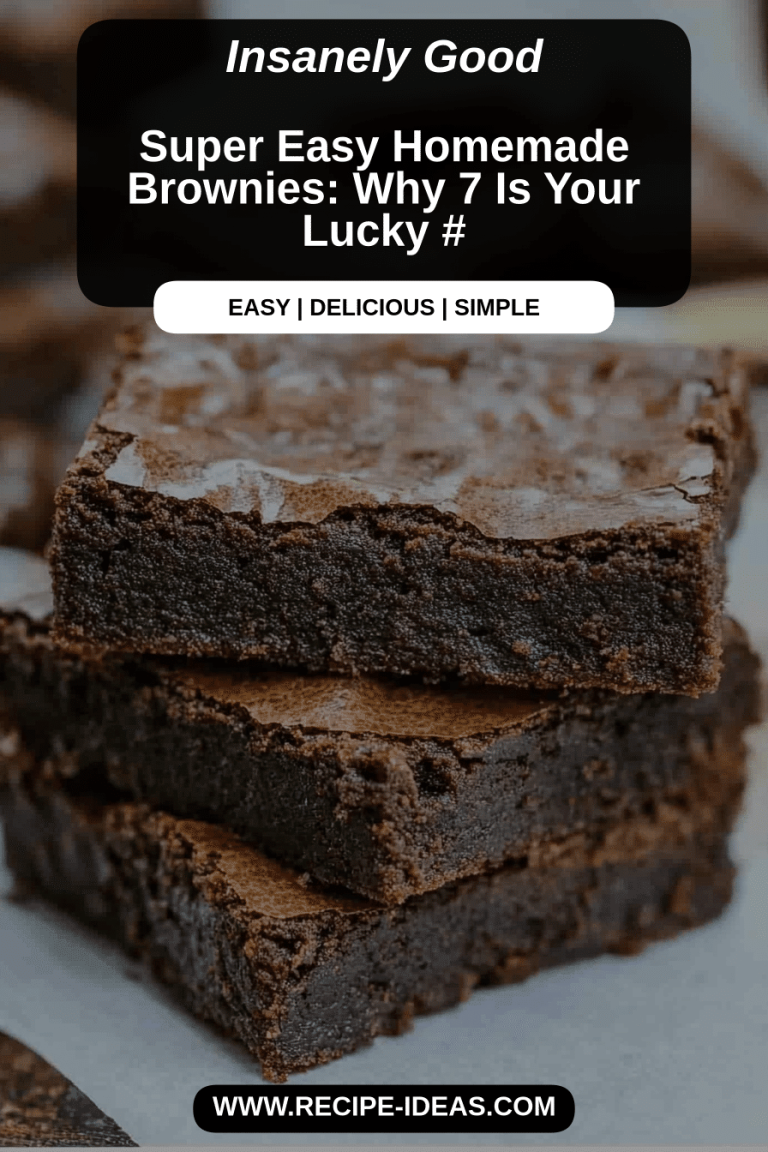 Cosmic Brownies Homemade Easy Treat