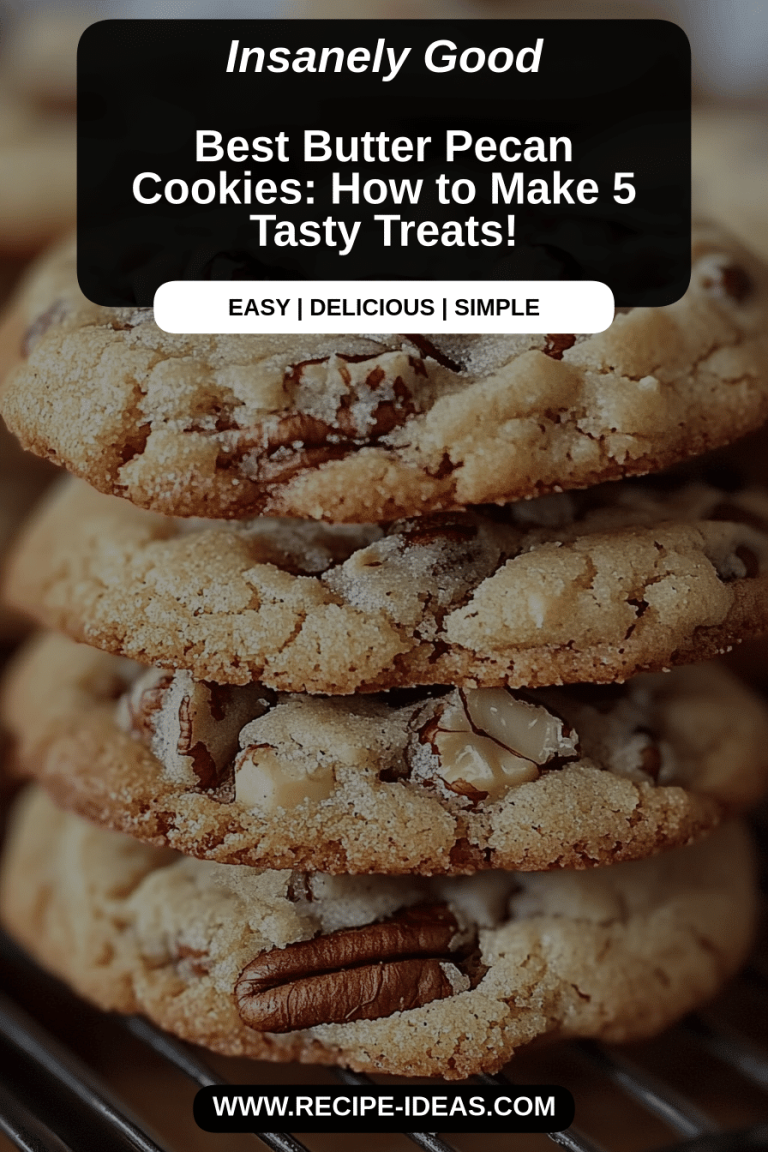 Butter Pecan Cookies